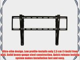 Arrowmounts Ultra-Slim Tilting TV Wall Mount for LED/LCD TVs from 37 to 65-Inches AM-SLT3765B