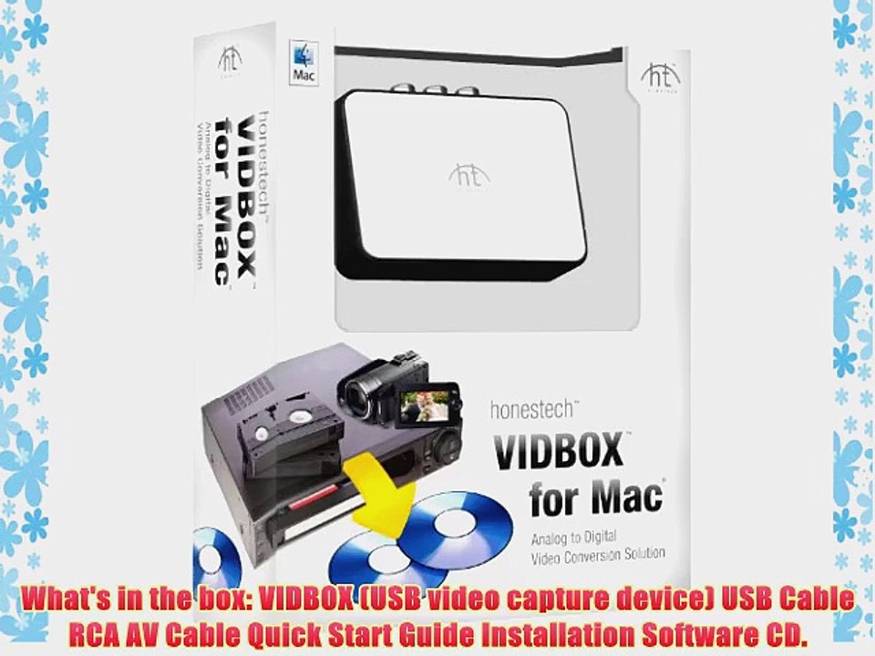 Honestech VIDBOX for Mac