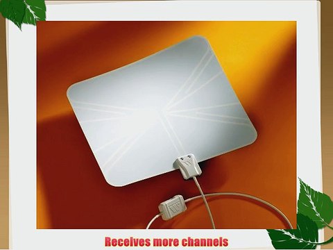 Winegard FlatWave Amped Indoor Amplified HDTV Antenna (FL5500Y)