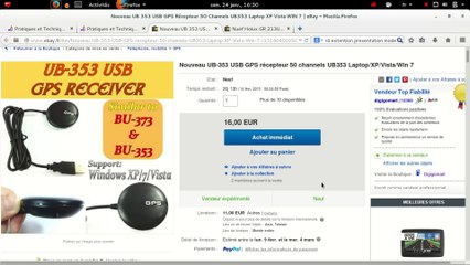 Installation GPS USB sous Linux pour OpenCPN