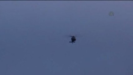 İntihar Girişiminde Bulunan Hastayı TSK Helikopteri Kurtardı