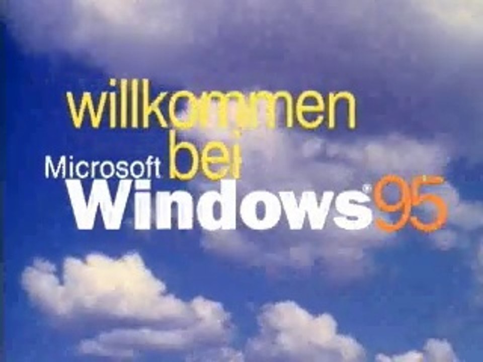 Willkommen bei Windows 95 (3/3)