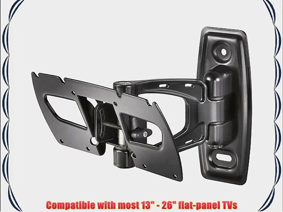 Rocketfish - Full-Motion Wall Mount for Most 13 - 26 inch Flat-Panel TVs - Extends 8 inch -
