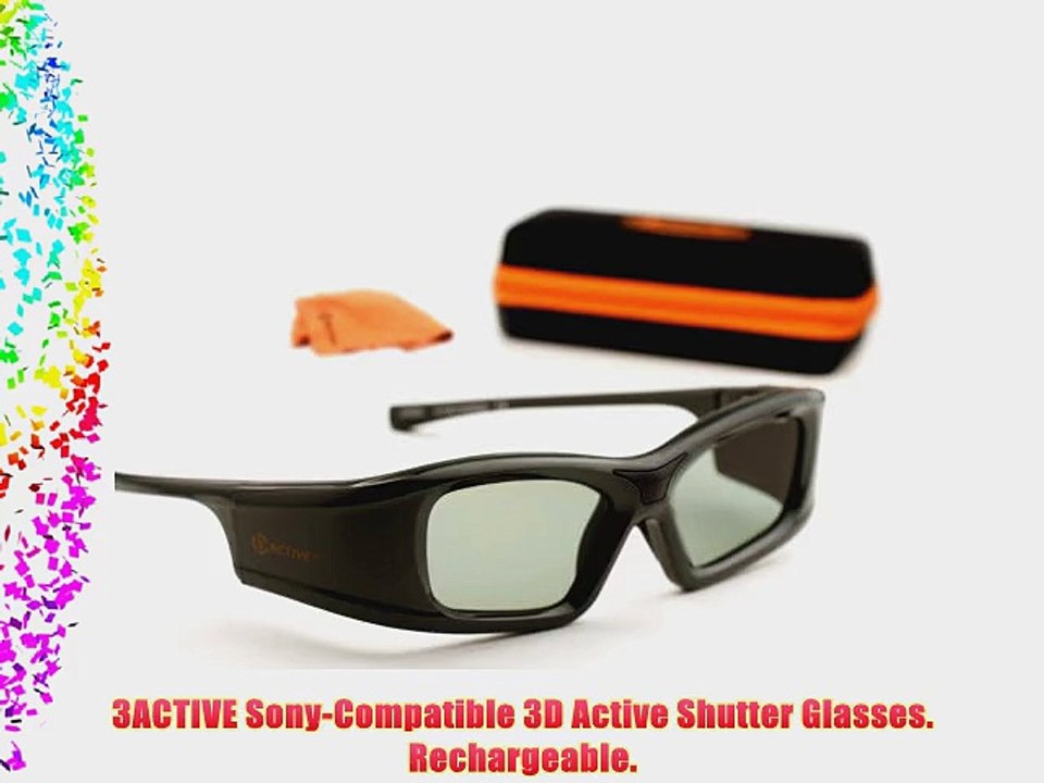 SONY? Bluetooth (RF) 3D Glasses. Rechargeable. ONE PAIR