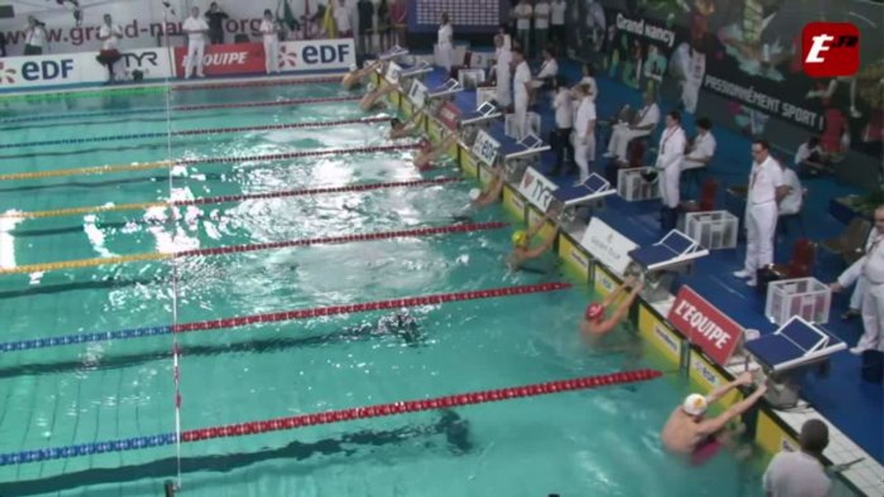 Natation - Nancy : Stravius vs Lacourt