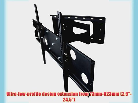 Mount-it! MI-326L Mount-It! Articulating LCD HD Ultra-Low Profile Wall Mount for 42-70 Inches