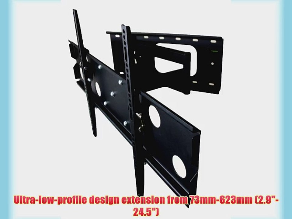 Mount-it! MI-326L Mount-It! Articulating LCD HD Ultra-Low Profile Wall Mount for 42-70 Inches