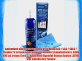 ROGGE DUO-Clean Screen Cleaner - Professional grade cleaning kit for all LED LCD Plasma TV