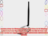 Alfa AWUS036H - 802.11b/g USB Wireless Network Adapter - 1000mW 1W - High Gain - Long-Rang