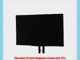 42 Inch Outdoor TV Cover (Front Half Cover) - 13 sizes available