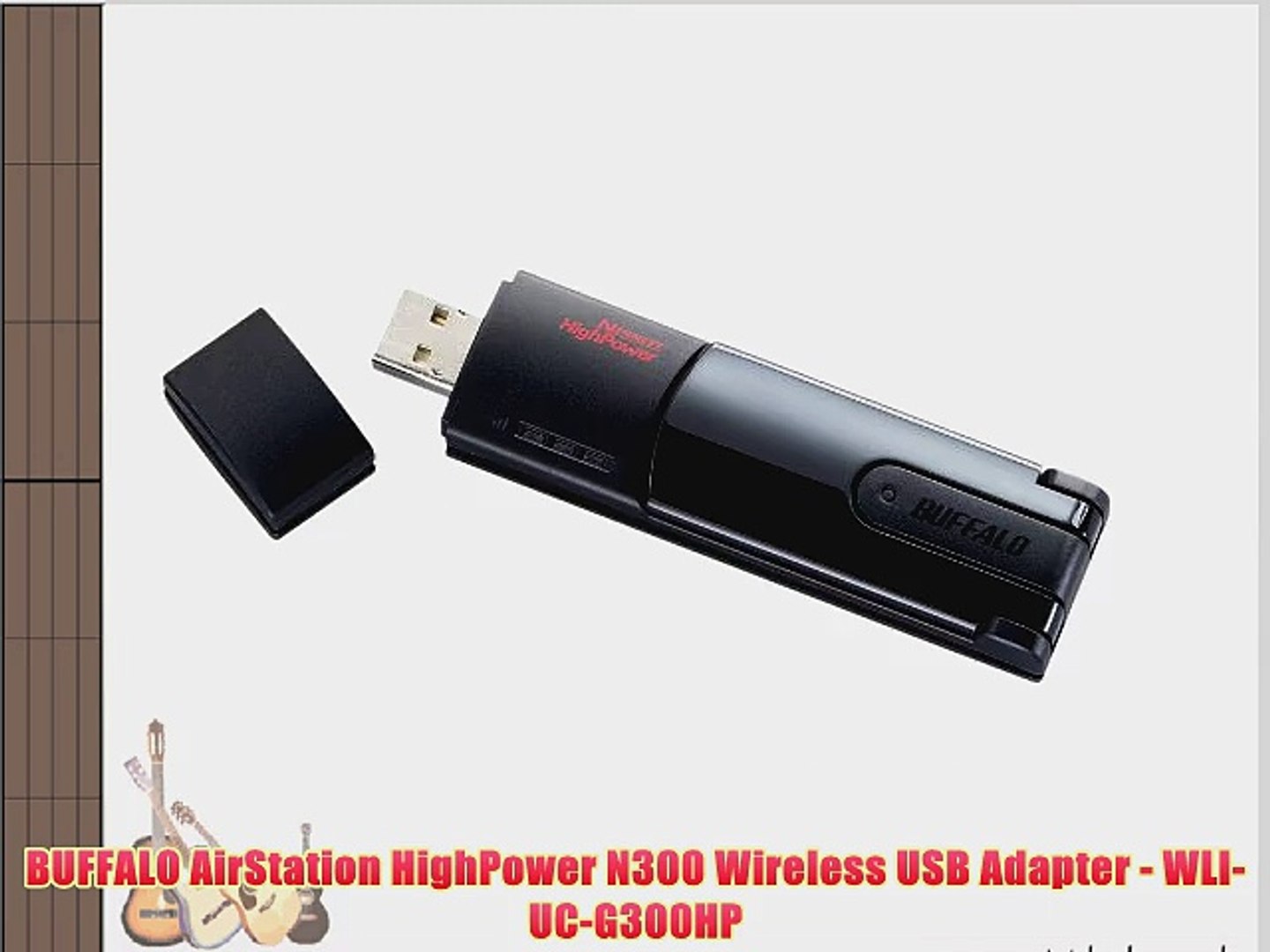BUFFALO AirStation HighPower N300 Wireless USB Adapter - WLI-UC-G300HP -  video Dailymotion