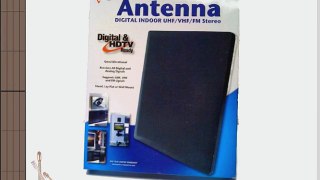 TriQuest Antenna - Digital Indoor UHF/VHF/FM Stereo -Digital and HDTV Ready