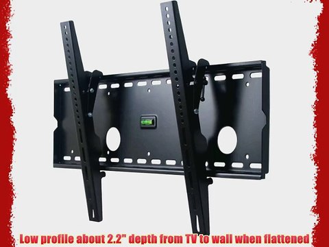 VideoSecu Black Tilting Wall Mount Bracket for Sharp 42 60 70 80 LC-42D64U LC-60UQ17U LC-60TQ15U