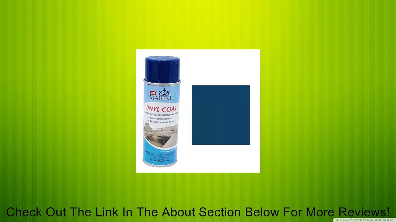 SEM M25033 Ultra Blue Marine Vinyl Coat - 16 oz. Review