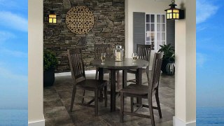 Home Styles Concrete Chic 5Piece Dining Set