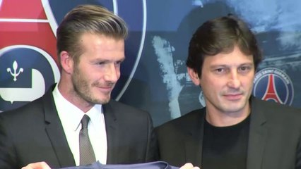 PSG - Beckham, les médias n'ont d'yeux que pour lui...