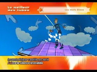 KARAOKE CHRISTOPHE - Les mots bleus