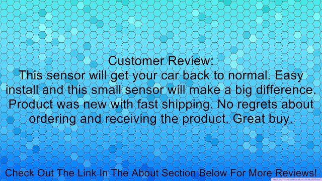 Dorman 917-611 Input Speed Sensor for Infiniti/Nissan Review