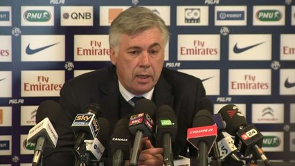 PSG - Ancelotti : «Ibrahimovic n'est pas enervé»