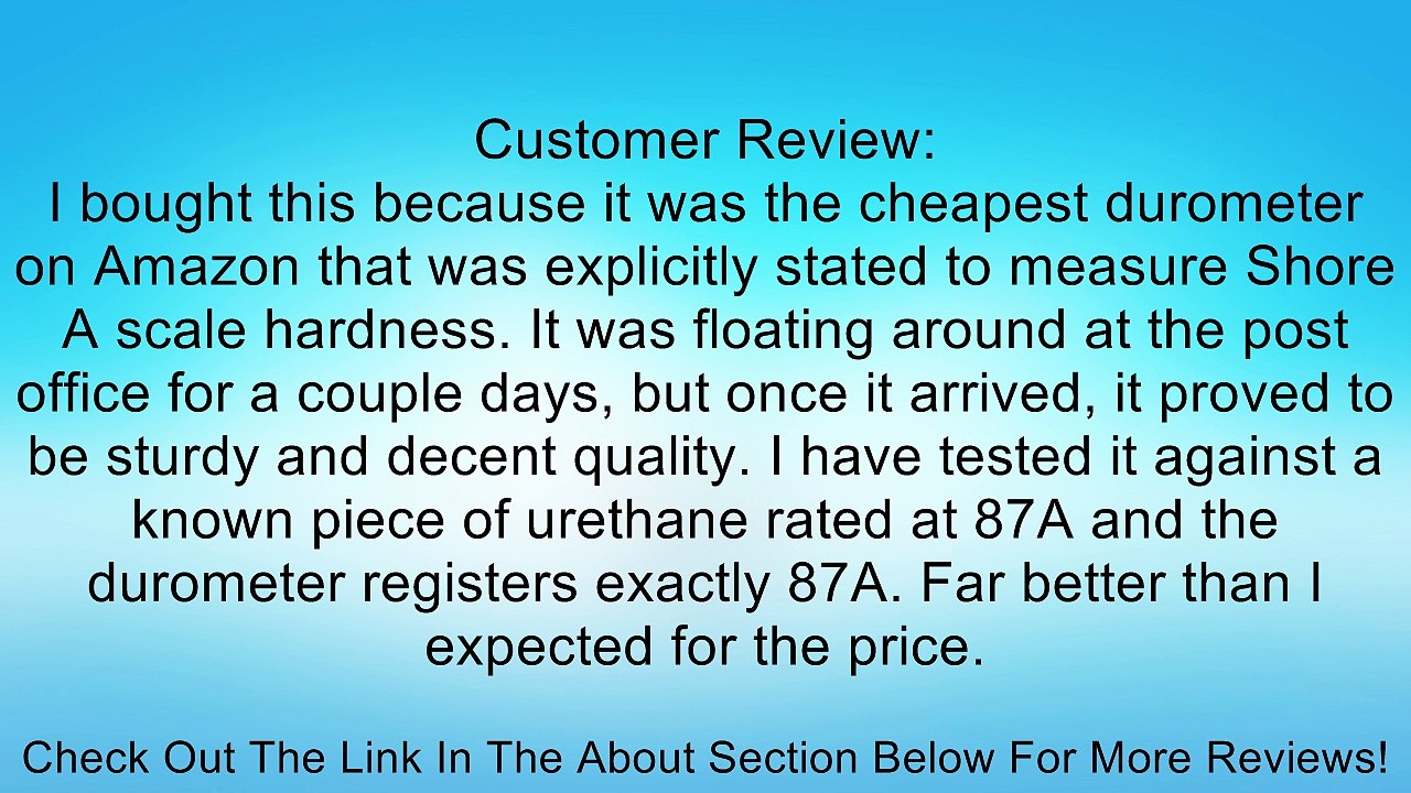 Intercomp 360092 Tire Durometer Review