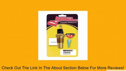Longacre 43250 Water Temperature Sender Review