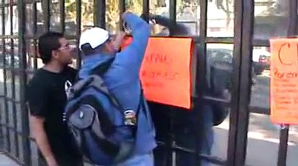 Clausura simbólica de la representación de Chihuahua en el DF