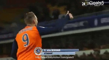 Berigaud K Goal Montpeller 2 - 0 Nantes Ligue 1 24-1-2015