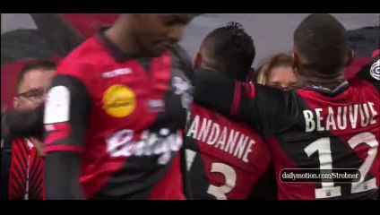 Guingamp 2-0 Lorient - Goal Mandanne - 24-01-2015
