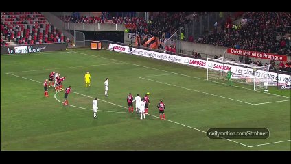 Guingamp 2-1 Lorient - Goal Jeannot (Penalty) - 24-01-2015