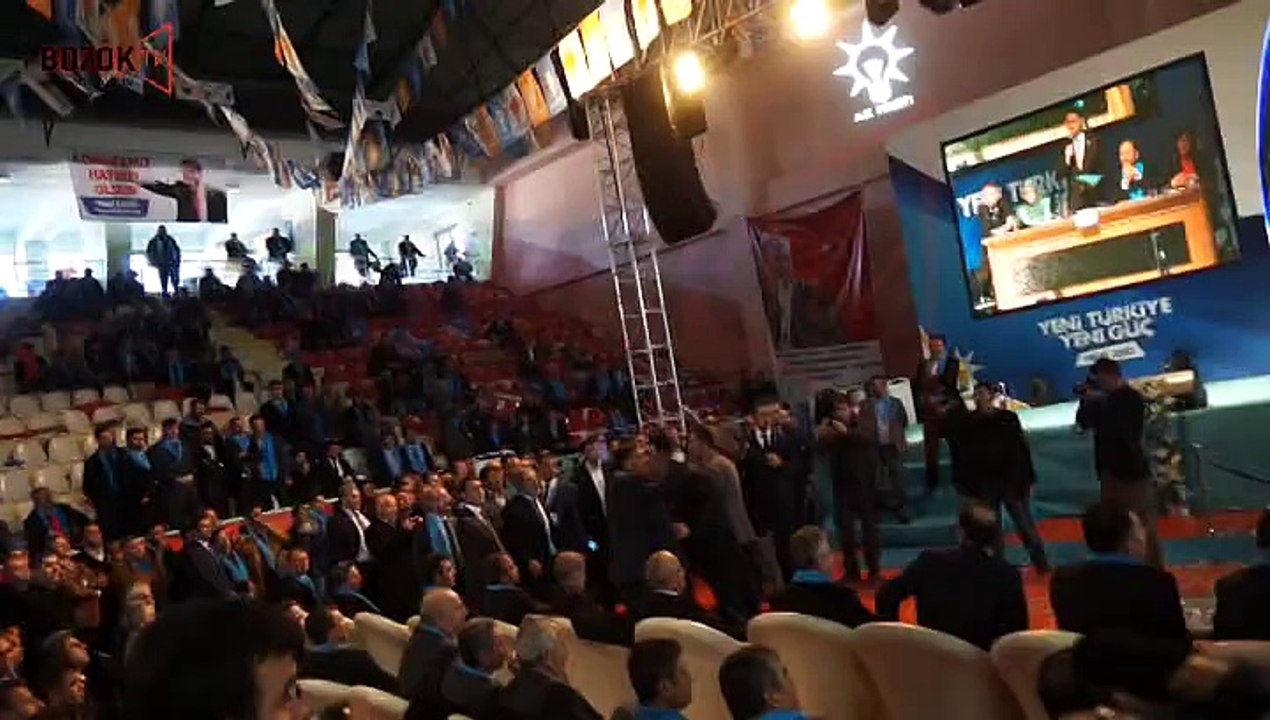 AKPARTİ YOZGAT İL KONGRESİNDE OLAYLAR ÇIKTI