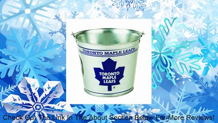 NHL Toronto Maple Leafs 5 Quart Galvanized Pail Review