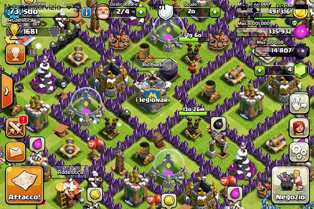 Clash of Clans ITA attacco con sgerri
