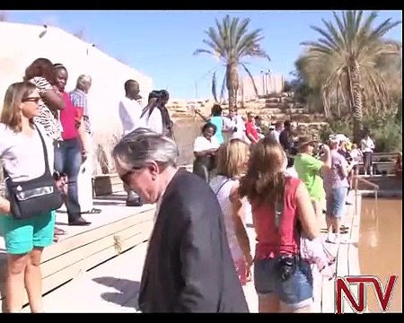 Inside the treasures of Israel River Jordan where Jesus Christ was baptised