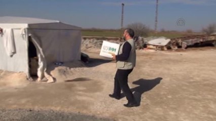Çadırlarda Yaşayan Suriyeli Kürtlere Gıda Yardımı
