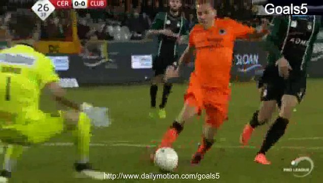 Refaelov L Penalty MISS Cercle Brugge 0 - 0 Club Brugge Jupiler League 25-1-2015