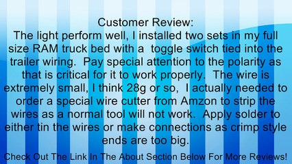 EVO 93326 Formance White Truck Bed Light Review