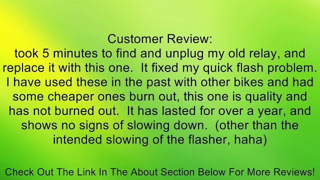 Lighting - Flash Controller - Suzuki - Relay - Turn Signal LED - 7 Pin - 2000, 2001, 2002, 2003, 2004, 2005, 2006, 2007, 2008, 2009, 2010, 2011, 2012, 2013, 2014 GSXR 600 / 750 / 1000 / 1300, TLR, Bandit 600 / 1200, GSX Review