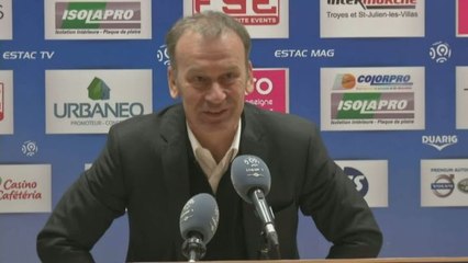 ESTAC - Furlan : «Il nous fallait plus»