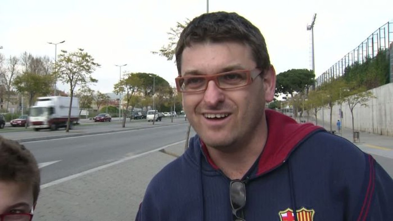 FOOT - C1 : Les supporters du Barça confiants