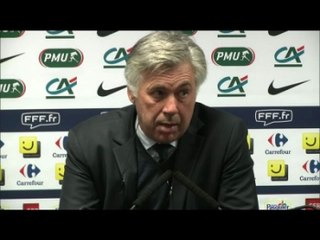 FOOT - COUPE - PSG : Ancelotti, «Un désastre»