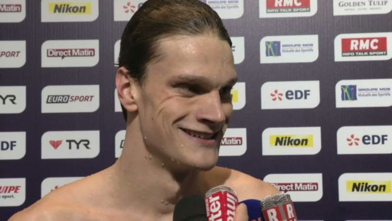 Natation - ChF - AGNEL : « J'ai fait avec les moyens du bord»
