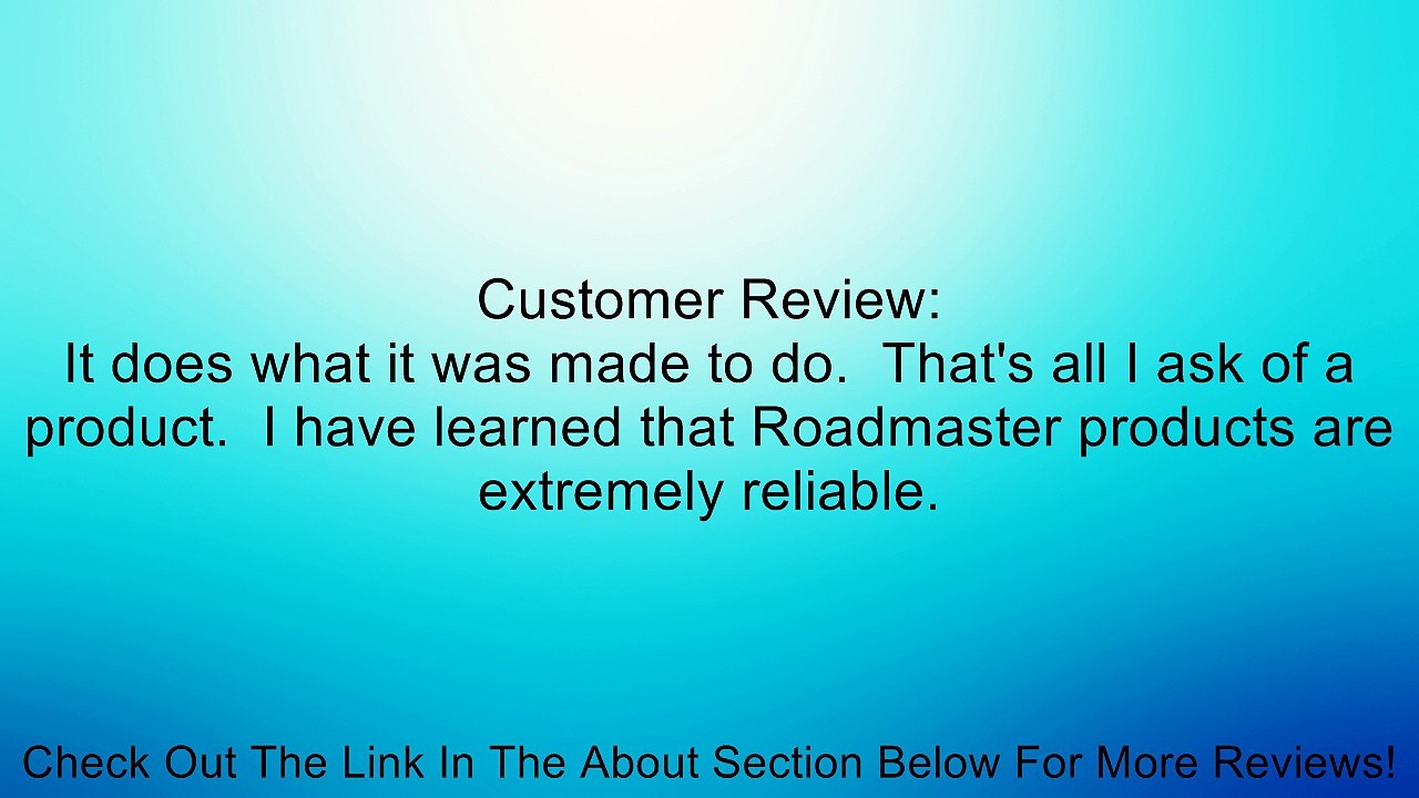 Roadmaster 520 Falcon 2 Mounted Tow Bar - 6000 lb. Load Capacity Review