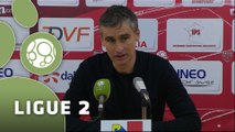Conférence de presse Dijon FCO - Nîmes Olympique (4-5) : Olivier DALL'OGLIO (DFCO) - José  PASQUALETTI (NIMES) - 2014/2015
