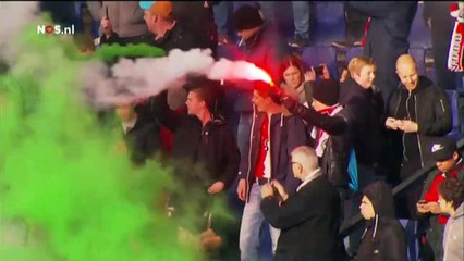 24-01-2015 Feyenoord klaar voor de Klassieker