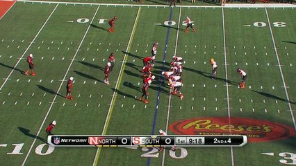 Reese's Senior Bowl: Johnson's 19-yard touchdown run