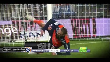 Montpellier 4-0 Nantes - All Goals - 24-01-2015