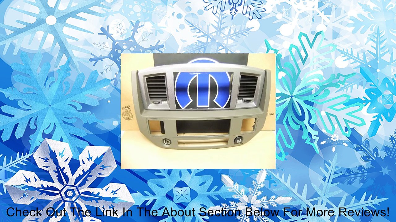 06 07 08 09 DODGE RAM GPS NAV RADIO BEZEL MOPAR KHAKI Review