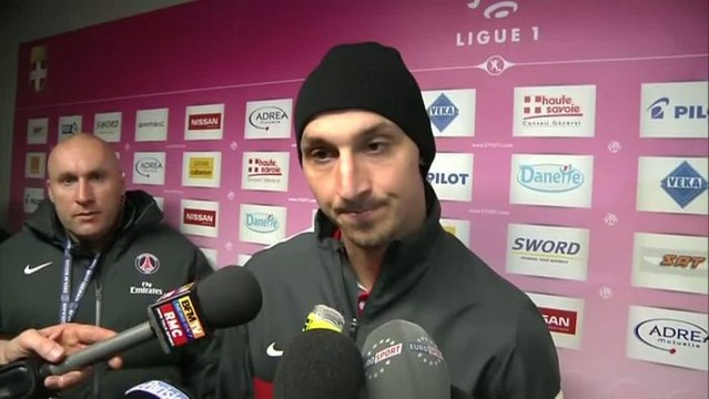 FOOT - L1 - PSG - Ibrahimovic : «Nous sommes les champions...!»