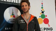 Tennis de table: Mondial Ping - Romain Grosjean