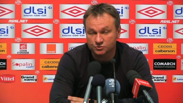 FOOT - L1 - SCB - Hantz : «Rien contre Nancy»